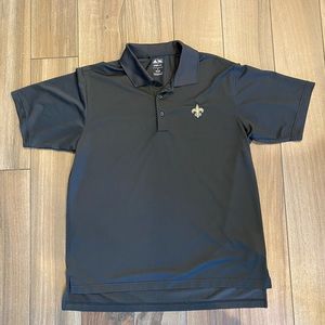 New Orleans saints golf shirt